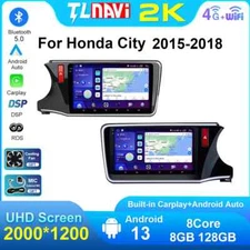 For Honda City 2015-2018 GPS Navigator Car Radio Stereo Multimedia Player Screen