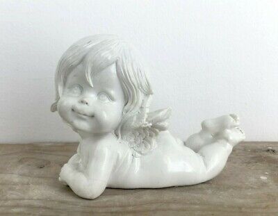 Baby angel memorial mold poly plastic plaster concrete mould 11" x 10" x 1.25" 