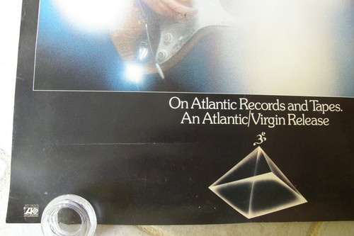 "Steve Hillage-L On Atlantic Records & Tapes Original Promo Poster 25"" x 19 1/2"" - Bild 6 von 11