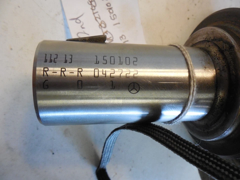 Cigüeñal motor Mercedes W203 C240 2001-05 2,6 L tracción trasera M112 11213150102 Foto 3 de 4