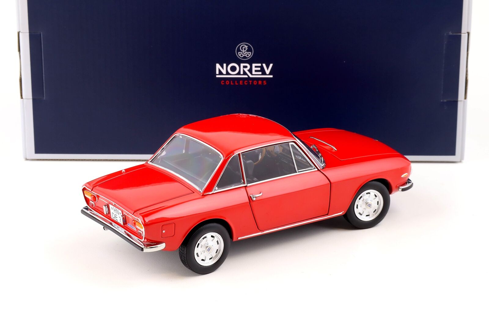 118 Norev Lancia Fulvia 1600 HF Lusso 1971 red - Limited Edition 1000 pcs.
