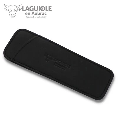 LAGUIOLE EN AUBRAC Laguiole Aubrac PCA12 Etui schwarz Leder für Taschenmesser 11/12 cm Messer-Hülle