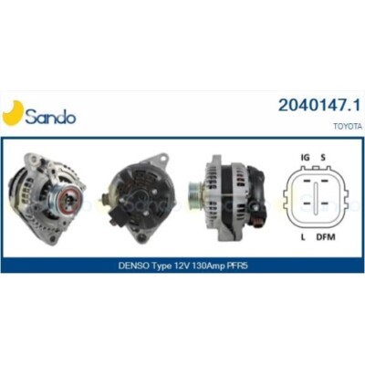 Generator Sando 2040147.1 für Toyota