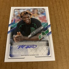 2021 Topps Pro Debut AUTO ROOKIE Mariel Bautista #PD-90 Baseball Card (e9)