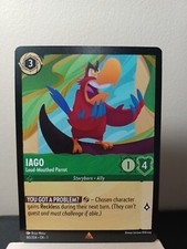 Iago - Loud-Mouthed Parrot EN1 80/204 - Disney Lorcana TCG - NM