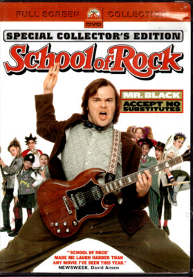 THE SCHOOL OF ROCK - Collector's Edition (DVD, 2003, FS) Jack