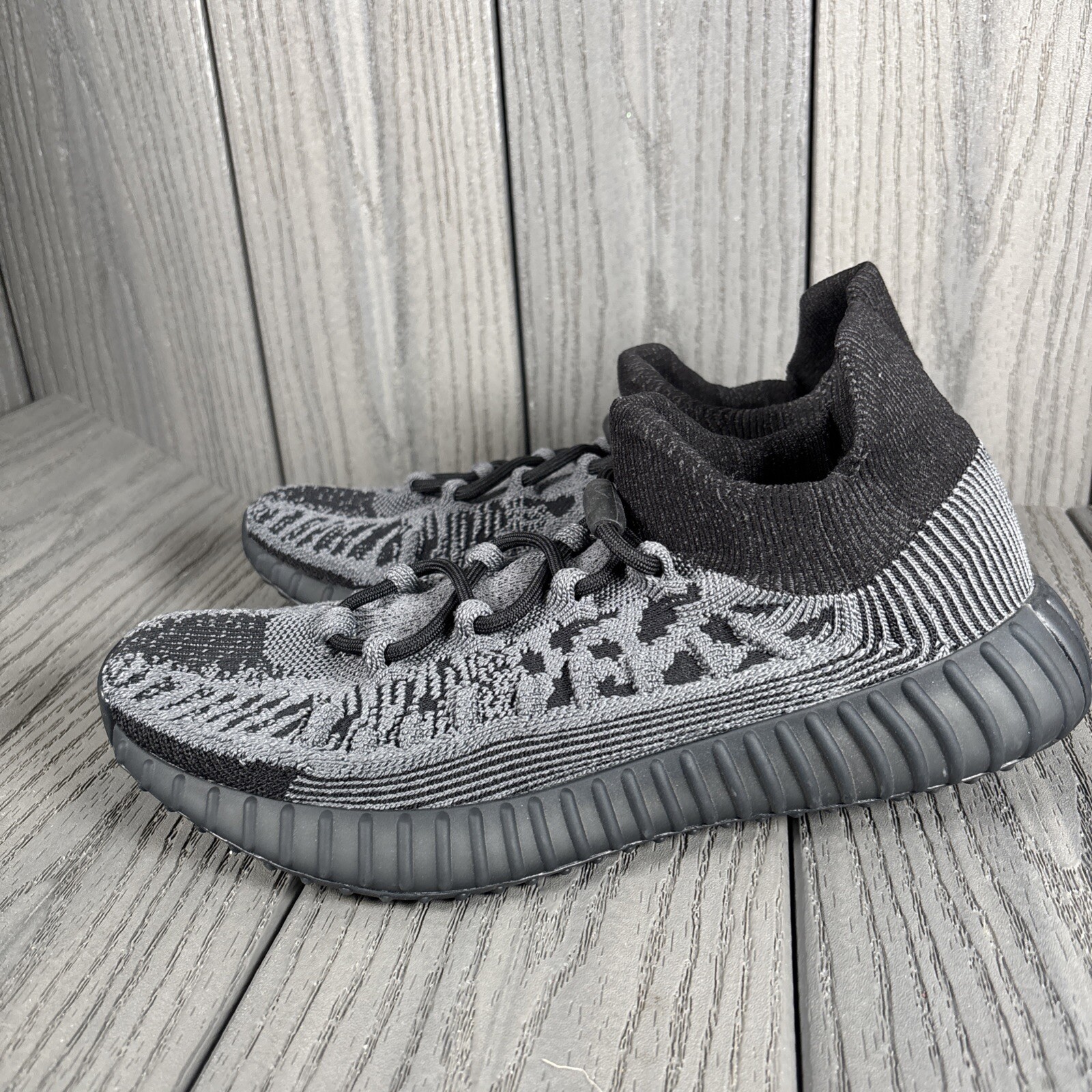 ADIDAS YEEZY BOOST 350 APE 779001 Men’s 8.5 Date Black | eBay