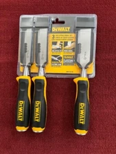 DeWALT 3 Side Strike Chisel Set 3/4", 1", 1-1/4"