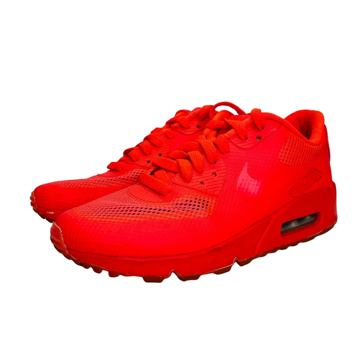 Is aan het huilen Viool elke keer Nike Womens Air Max 90 Hyperfuse Custom ID Red 653606-992 &#034;URDOPE  NURSE&#034; Size 6 | eBay