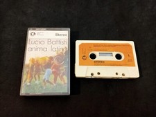 LUCIO BATTISTI ANIMA LATINA 1974  MC MUSIC TAPE  NUMERO UNO ZKN 55675 Siae Blu #