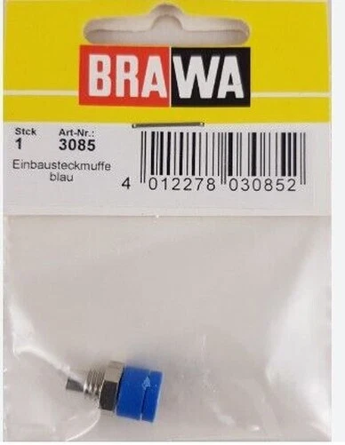 Adaptador enchufe azul Brawa 3085 Foto 2 de 2