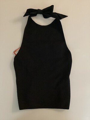 simon miller Halter Top Size Medium -black