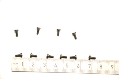 Piko N 10x Metall Schraube Flachkopf M2x5 mm Wagenbau Schrauben DDR -Set R46/3