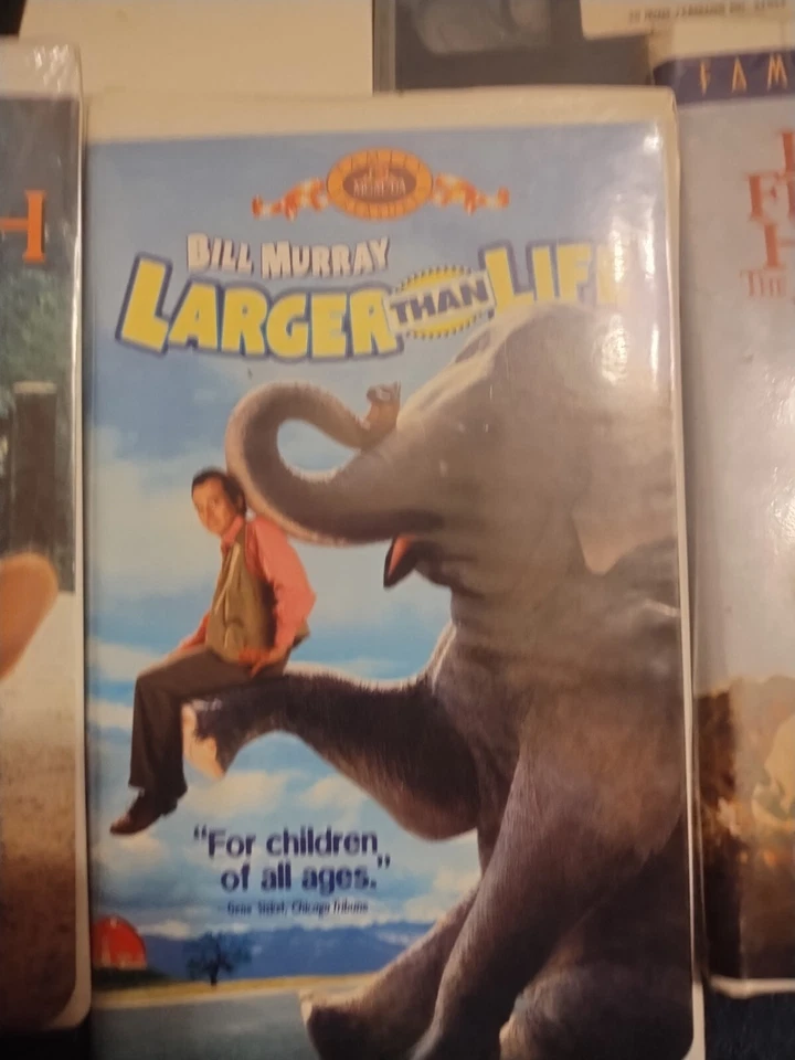 Lot 7 - Children's Kids VHS Movies Larger Than Life Shiloh Quest For Camelot Dog - Image 3 of 4