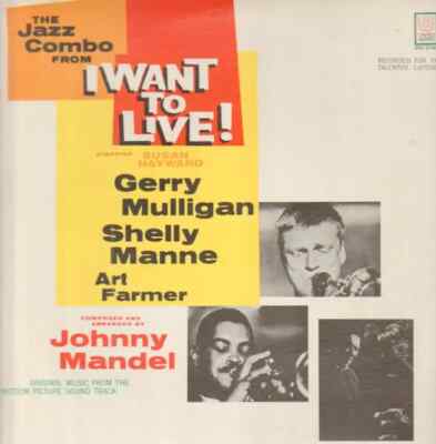 LP Gerry Mulligan The Jazz Combo From I Want To Live! JAPAN United Artists