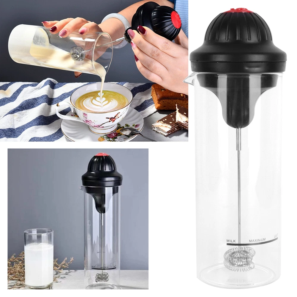 Milk Frother Automatic Coffee Foam Maker Electric Milk Foaming Machine Tool M US