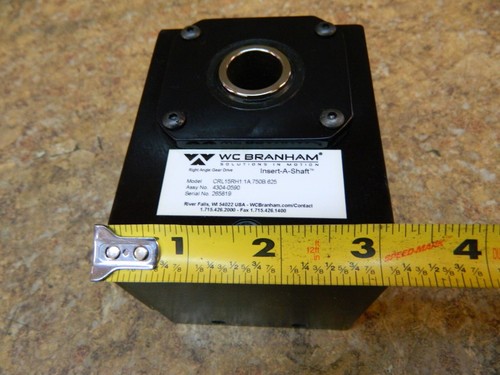 W. C. BRANHAM INSERT-A-SHAFT 1:1 Ratio CRL15RH1:1 A-.750" B-.625" - Picture 5 of 12