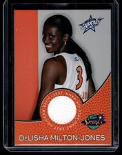 DeLisha Milton-Jones 2008 Rittenhouse WNBA All-Star Relics Card /444 #AS9