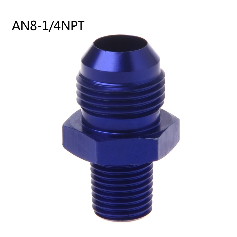 Waterproof AN6 AN8 NPT Straight Transmission Oil Cooler Adapter Fitting