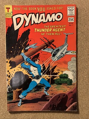 Dynamo # 1 FN+ Agent Of Thunder 1966 Wally Wood, Steve Ditko, Giant-Size Issue
