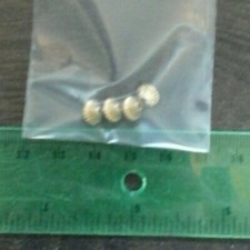 Bicone Gold-tone Spacer Beads