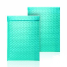 Any Size Teal  Poly Bubble Padded Shipping Mailers Envelopes Padded Self sealed