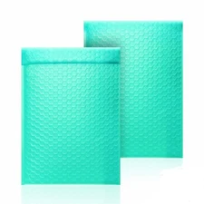 Any Size Teal  Poly Bubble Padded Shipping Mailers Envelopes Padded Self sealed
