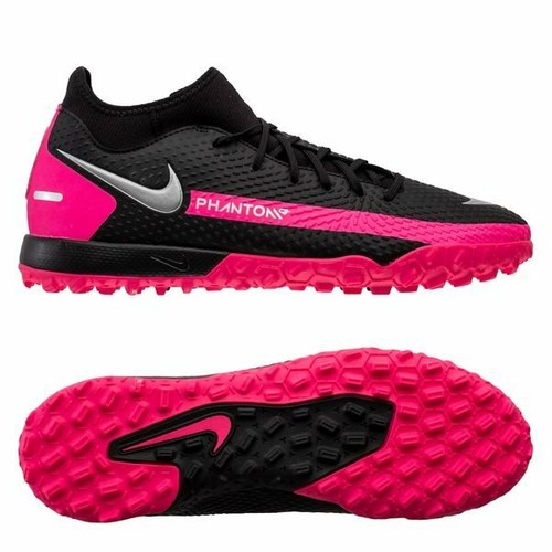 Scarpe da calcetto uomo NIKE Phantom GT Academy DF TF nero e fucsia  CW6666-006 | eBay