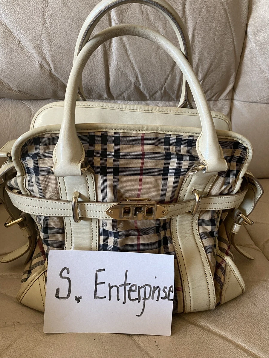 fake burberry nova check bag