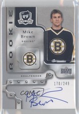 2006-07 Upper Deck The Cup Rookie Auto 170/249 Mike Brown #92 Auto 0v1
