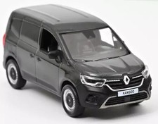 Miniature Car 1/43 Renault Kangoo Van 2021 Grey Diecast Utility Model