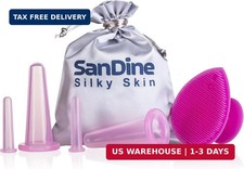 Face Cupping Set - Cupping Therapy Sets - Facial Cupping System - Silicone Massa
