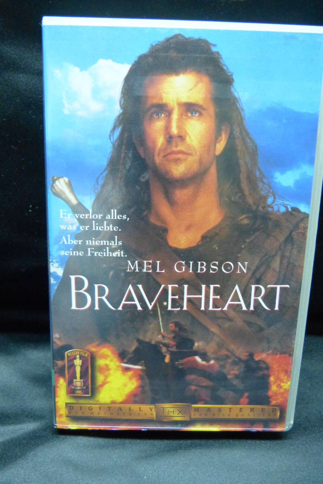 VHS Video Kassette Braveheart, Mel Gibson