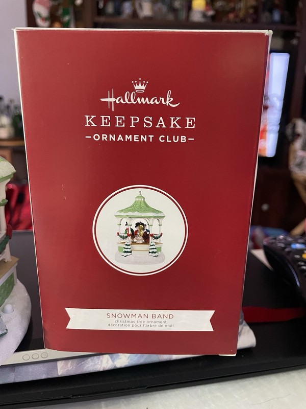 Hallmark Snowman Band - 2020 Member Exclusive - Rare! - Mint!!