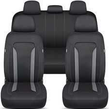 Schonbezüge-Komplettset für Seat Ibiza 5 6F Bj ab 2017 in Schwarz/Grau FT2