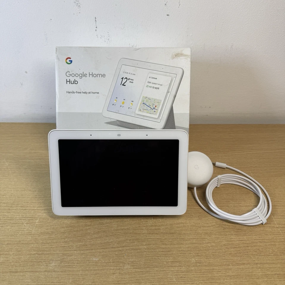 Google Nest Hub (1. Gen) Anthrazit - Top Zustand H1A