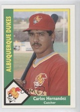 1990 CMC AAA/ProCards A & AA Packs Carlos Hernandez #418 0f4