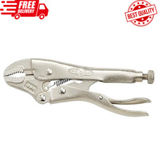 IRWIN VISE-GRIP Curved Jaw Locking Pliers with Wire Cutter, 4-Inch 10 