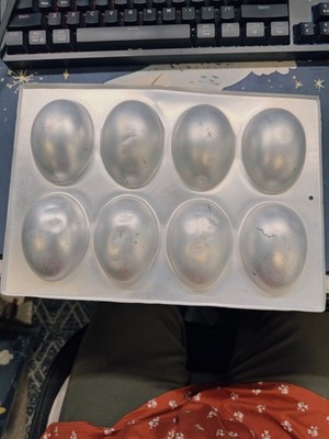 Wilton 1971 Egg Cake Pan 508-2119 Aluminum Easter Mold Vintage Mold Bakeware