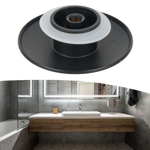 Matte Black Basin Waste-Pop Up Bathroom Sink Push Button Click Clack-Plug 66mm - Picture 6 of 20