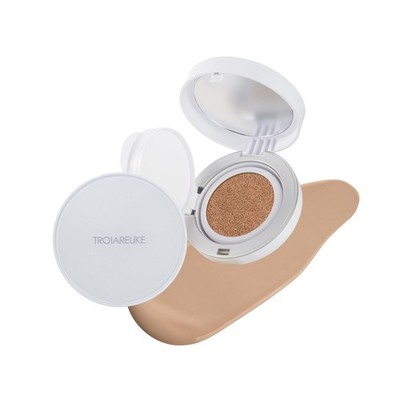 TROIAREUKE A+ Cushion Foundation (Shade 23) I Natural Coverage Foundation Mak...