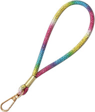 Phone Wrist Strap, Cell Phone Lanyard with Tether Tab Keychain Wristlet Charm An