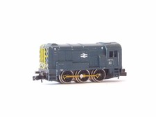 GRAHAM FARISH N Gauge 0-6-0 BR BLUE Class 08 DIESEL SHUNTER RN 08 113