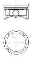 Kolbenschmidt Kolben 99792620 FüR Audi Seat Skoda Vw