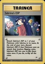 Pokemon Gym Heroes Uncommon Sabrina's ESP 117/132 - Near Mint (NM) on eBay