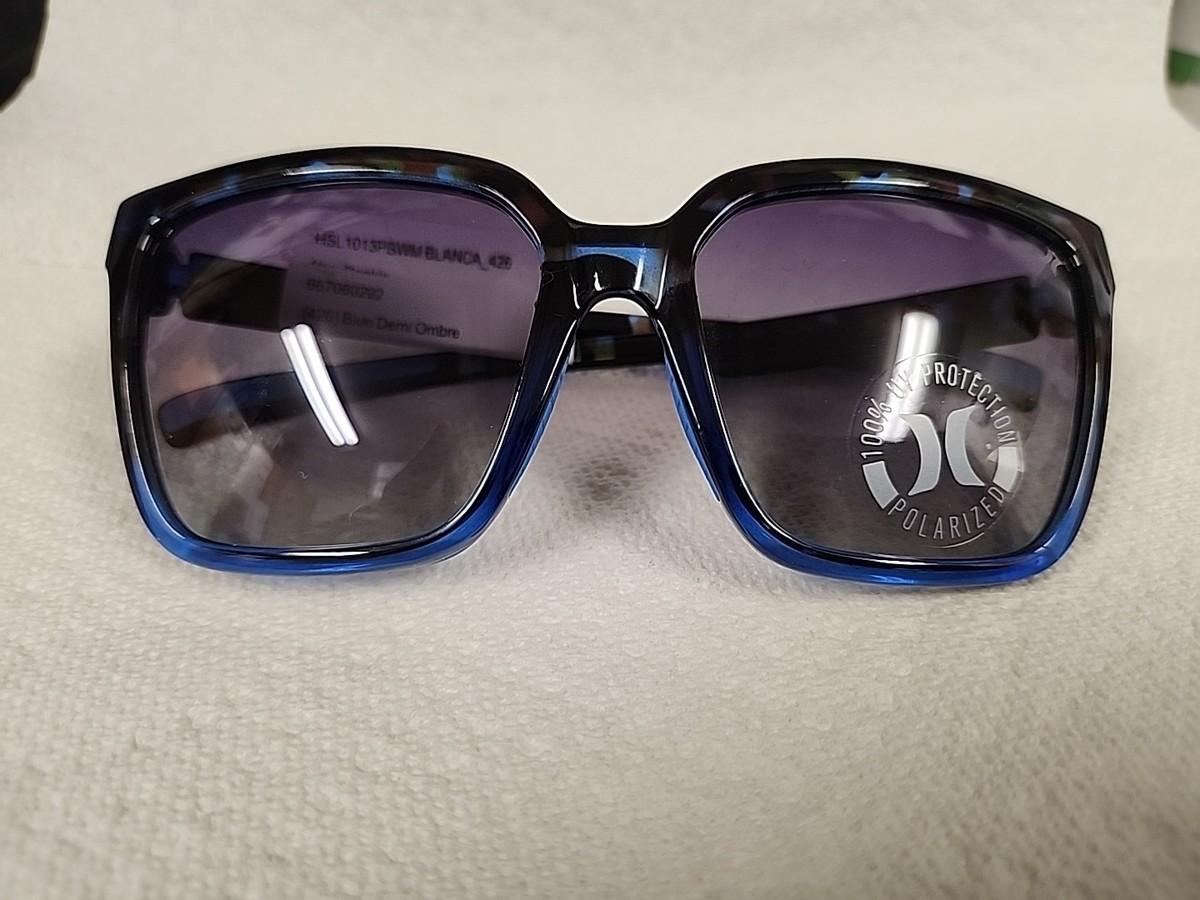 Hurley Women’s Sunglasses  Non-Rxable HSL1013PSWM Blanca_426 Blue Demi Ombré HURLEY BLANCA - HSL1013PS_426, SQUARE SUNGLASS, BLUE DEMI  main image 4