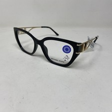 Michael Kors MK4140U BIERZO 3005 54/17/140 Black Gold Eyeglasses C527