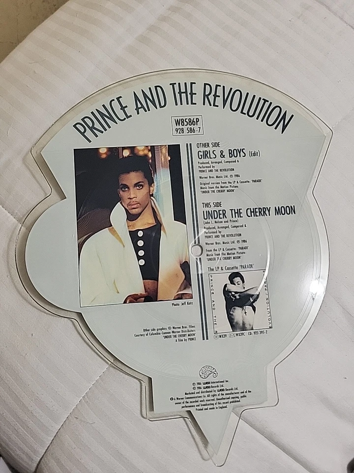 Prince And The Revolution Girls And Boys Shaped Picture Disc Vinyl - Image 2 of 4