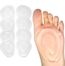 Metatarsal Pads Ball of Foot Cushions 8 Pack /4 Pairs Gel Ball Feet Pads Mortons