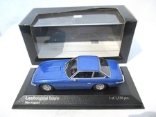 Lamborghini  Islero  Blue Metallic  1968  400103422   Minichamps   RARE